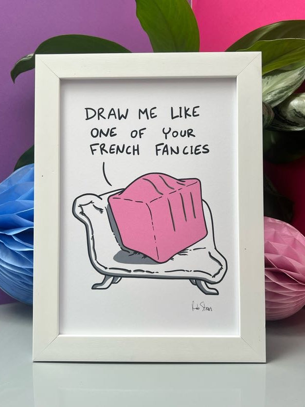 French Fancy Print by Illustrator Rob Stears