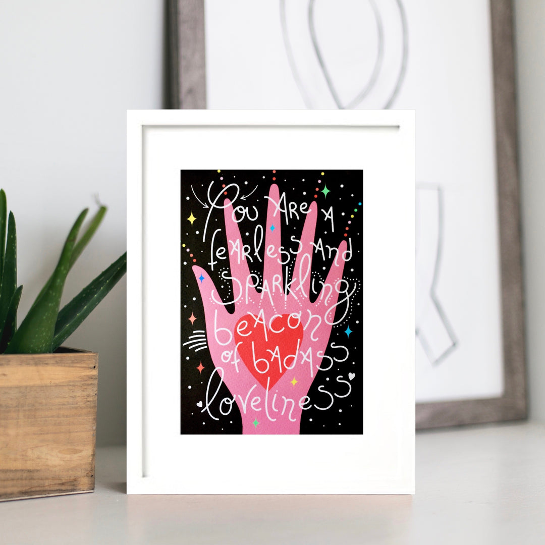 Nadine Loves Paper - "You are a fearless and sparkling beacon of badass loveliness”