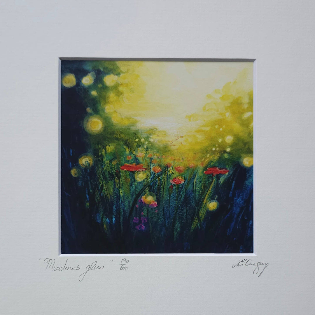 Love Lanis art - "Meadows glow" - Limited Edition