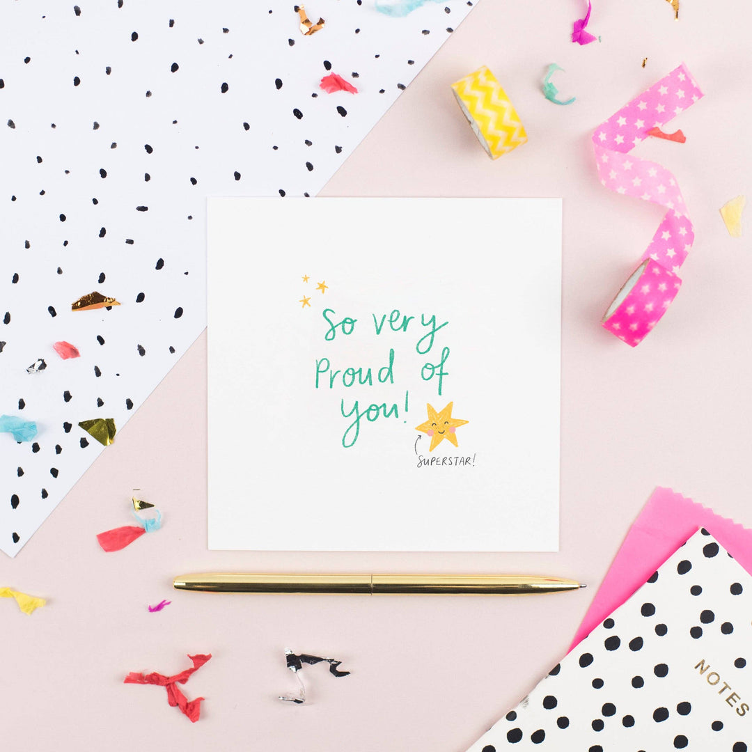 So Very Proud Of You Greeting Card