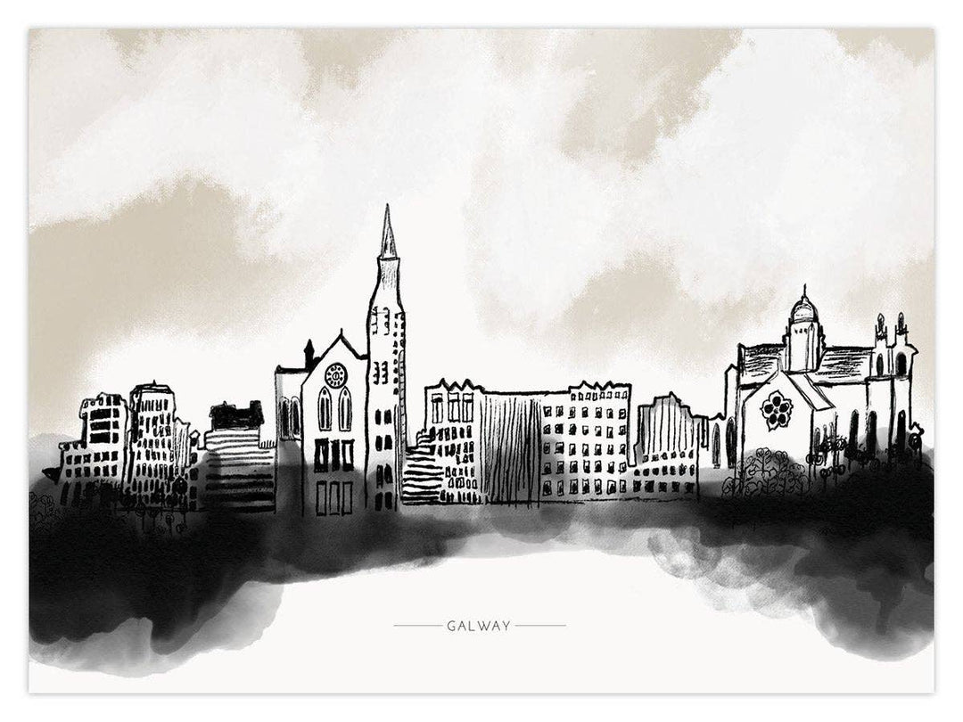Galway Illustration by Dusty Boy Designs