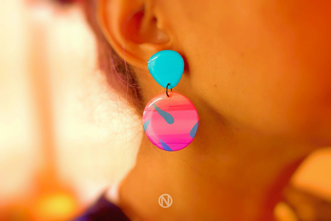 Sunset Surf Statement Earrings from Naoi