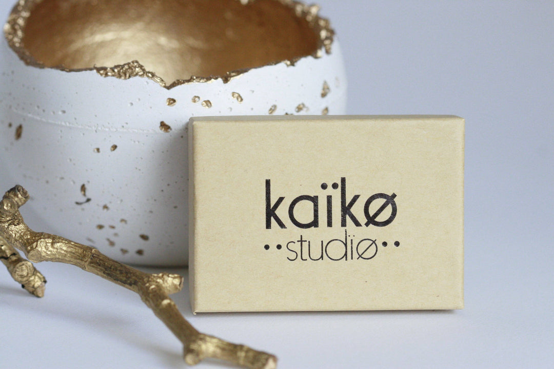 Delicate Brass Heart Necklace by Kaiko