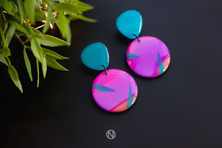 Sunset Surf Statement Earrings from Naoi