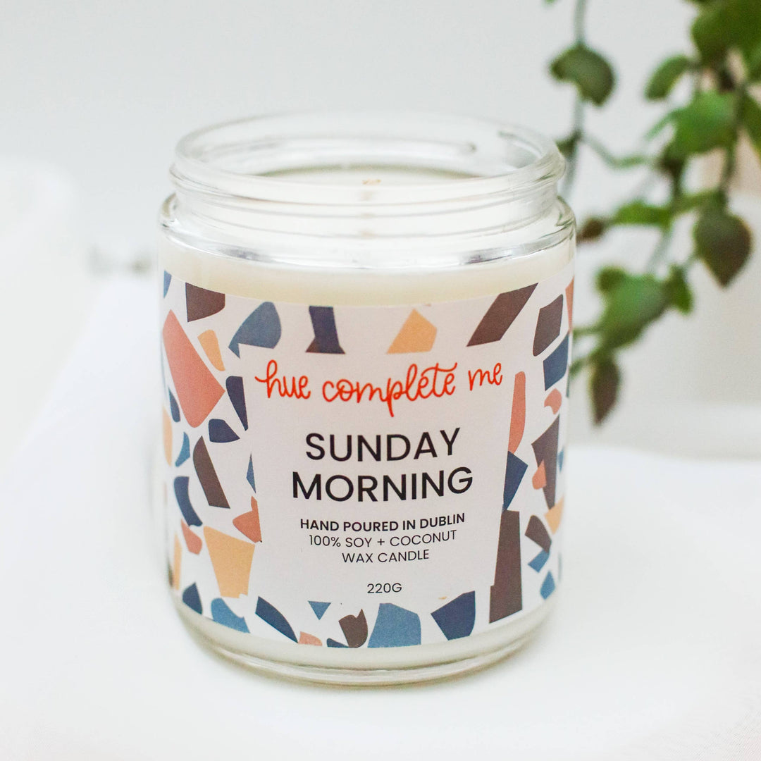 Sunday Morning Jar Candle from Hue Complete Me