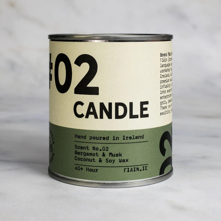 Fiáin - Candle 02 | Bergamot & Musk