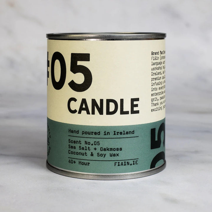 Fiáin - Candle 05 | Sea Salt + Oakmoss