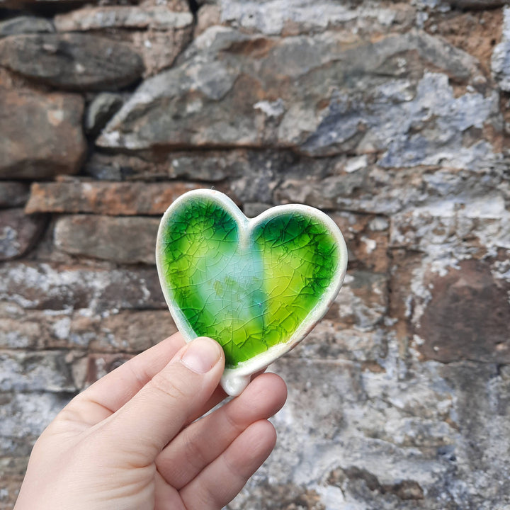 Green Heart Wall ornament from The Mood Designs