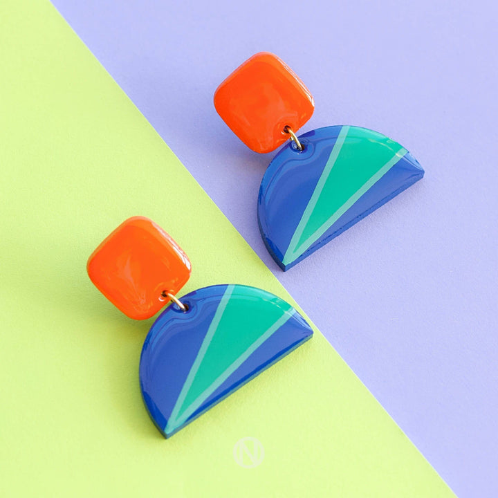 Vivid Statement Earrings from Naoi